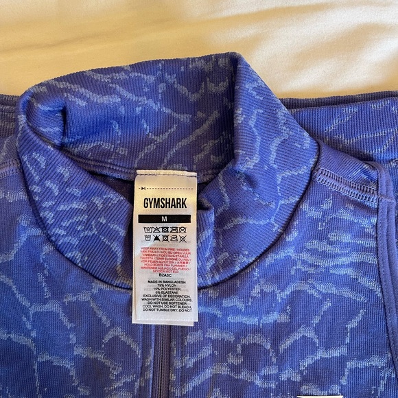 Gymshark 1/2 Zip Adapt Animal Seamless Crop - Picture 4 of 4